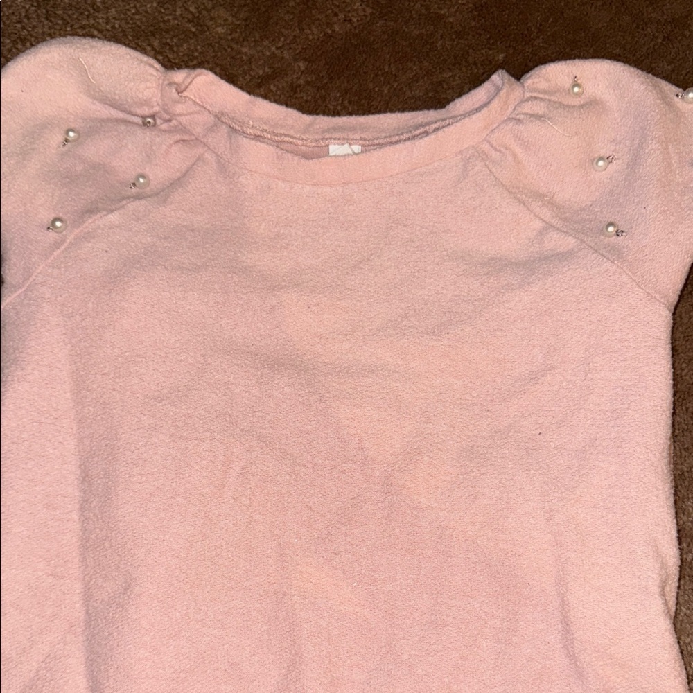 1901 Soft Pink Knit Top